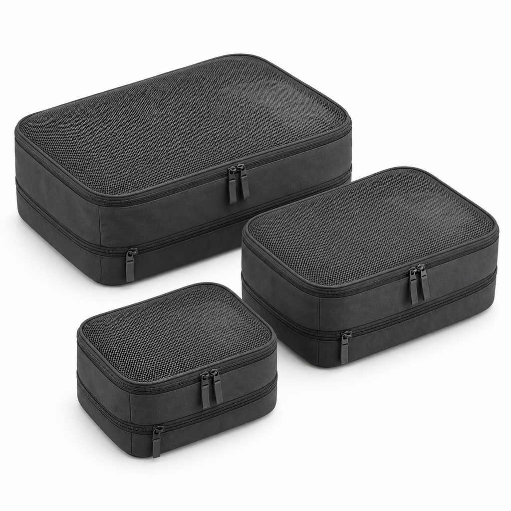 PackForm Dual-Zip Compression Cube Set
