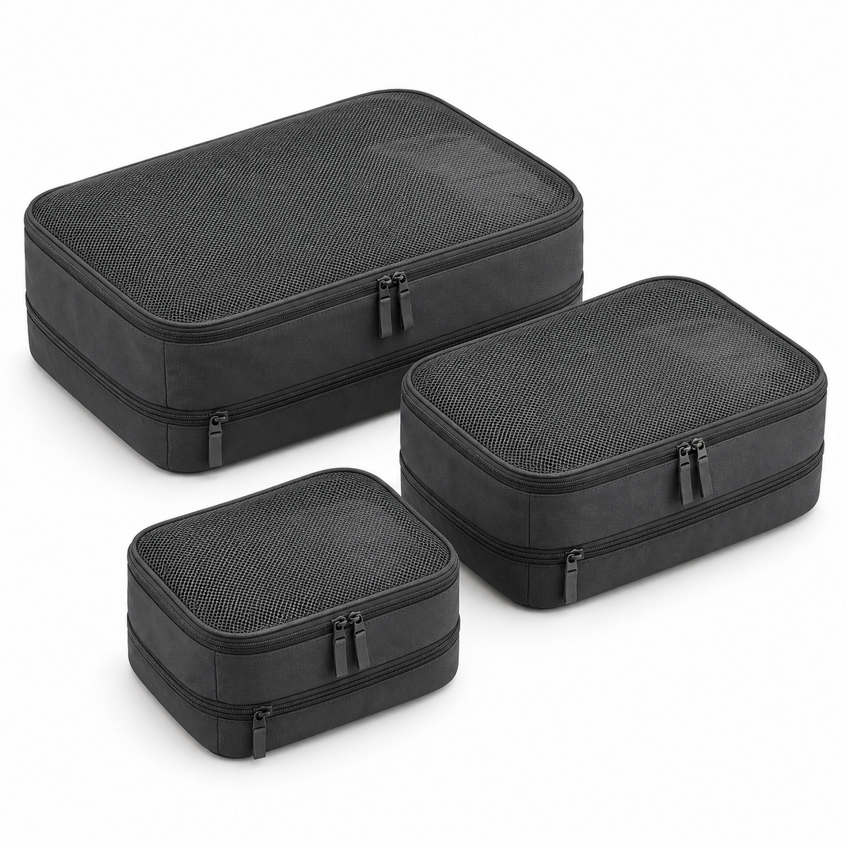 PackForm Dual-Zip Compression Cube Set