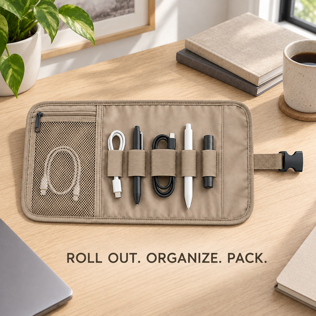 RouteDesk Roll-Up Accessory Wrap