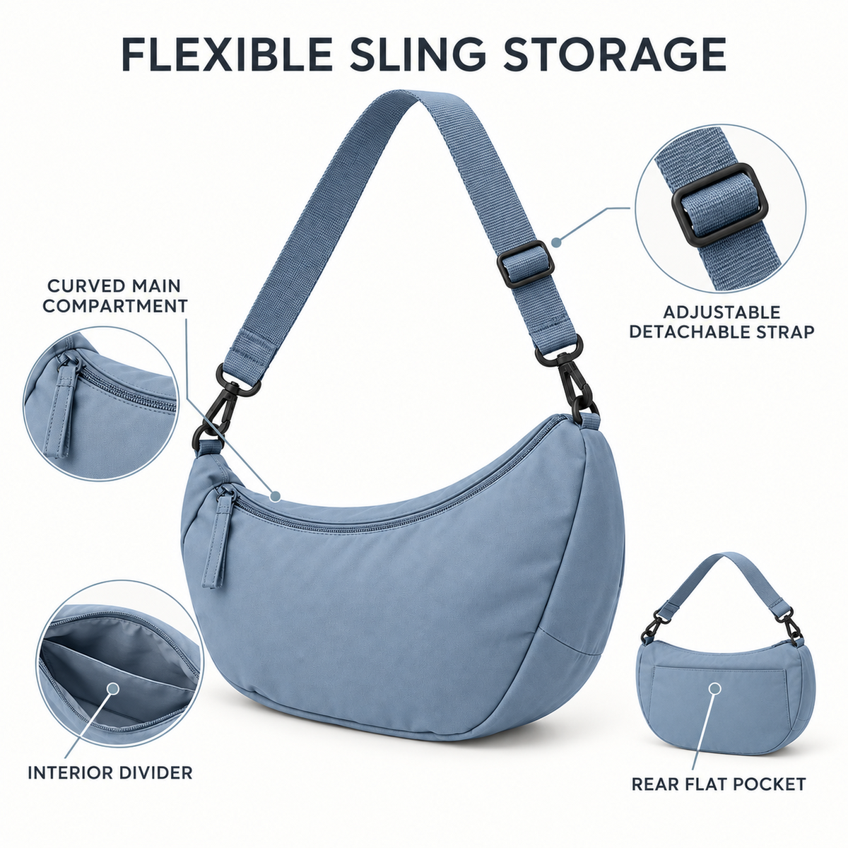 CarryArc Convertible Sling Pouch