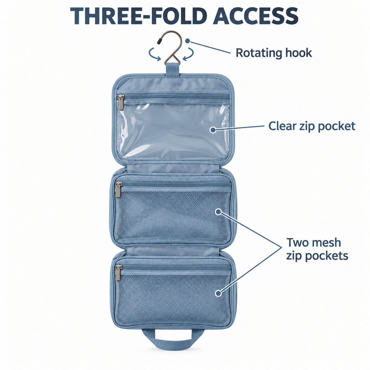 PackForm Hanging Toiletry Organizer