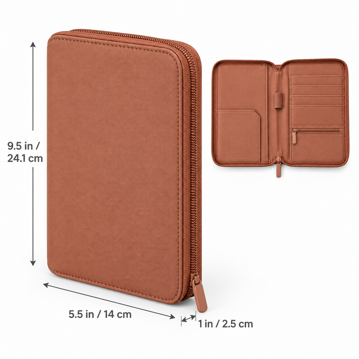 RouteDesk Fold-Open Document Folio