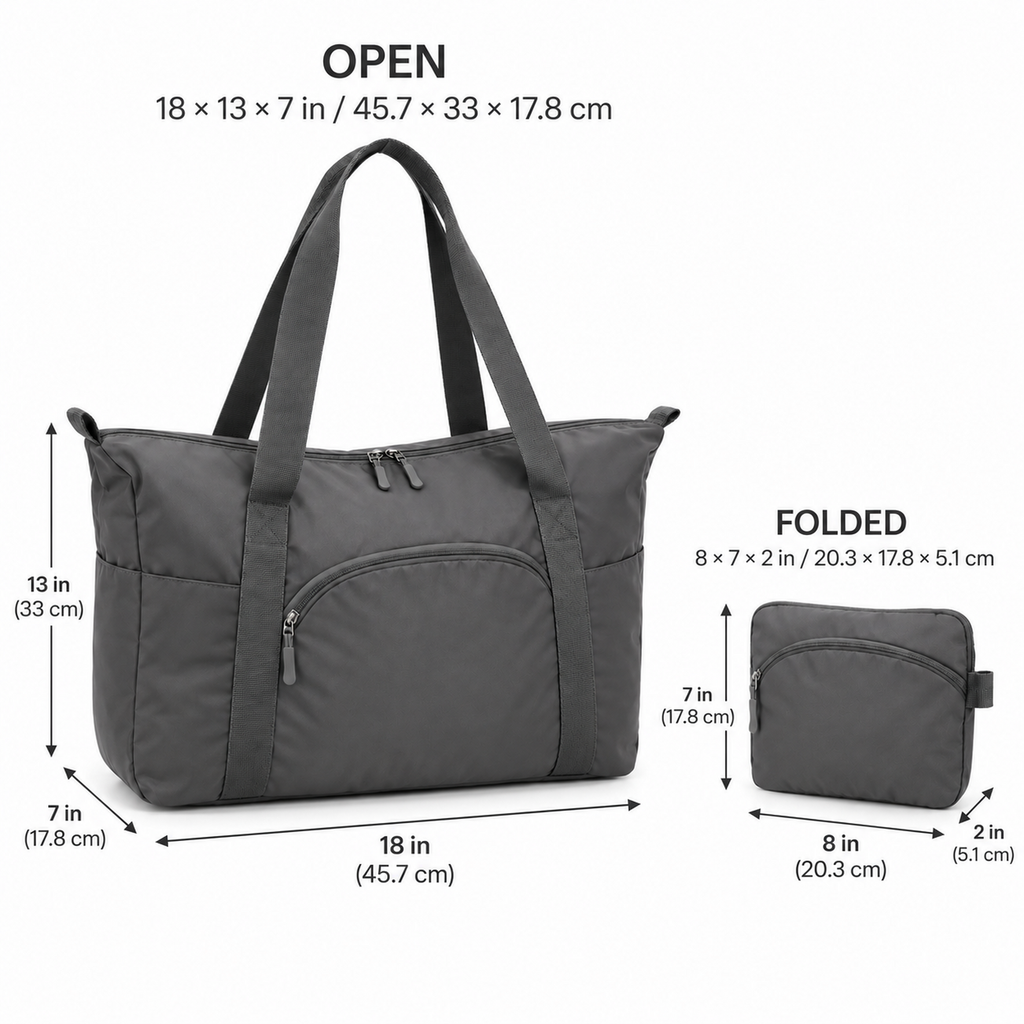 CarryArc Foldable Travel Tote