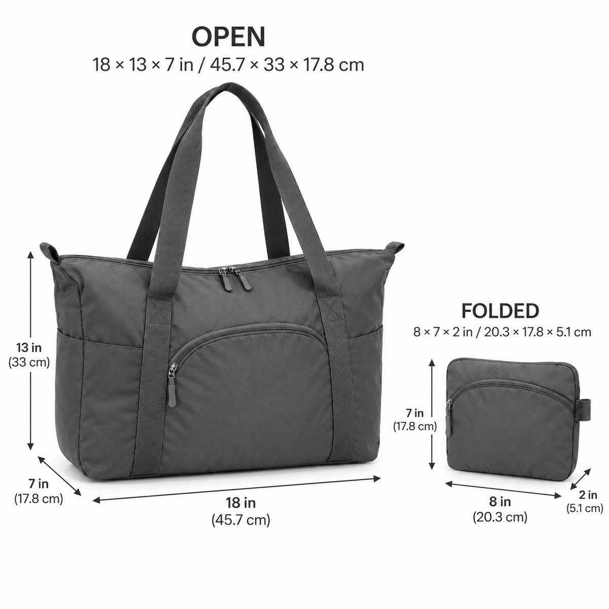 CarryArc Foldable Travel Tote