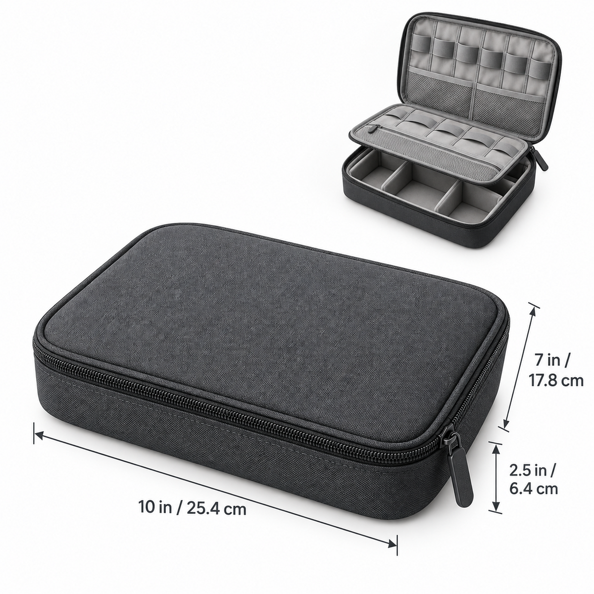RouteDesk Layered Cable Organizer