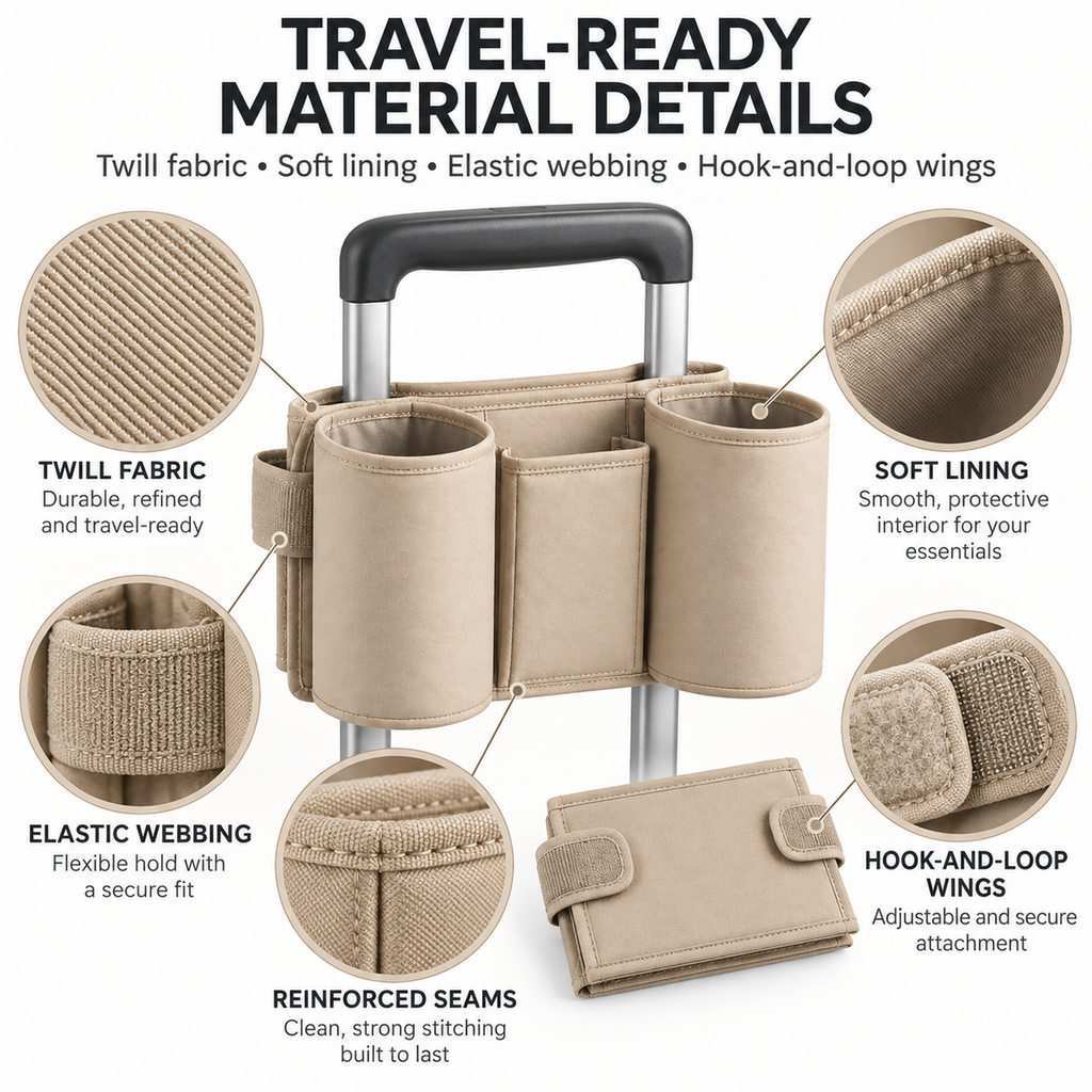 CarryArc Luggage Handle Caddy