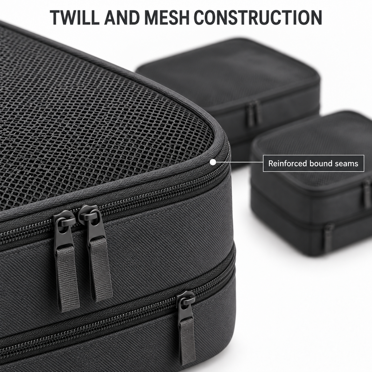 PackForm Dual-Zip Compression Cube Set