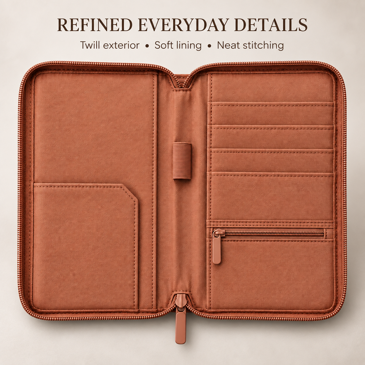 RouteDesk Fold-Open Document Folio